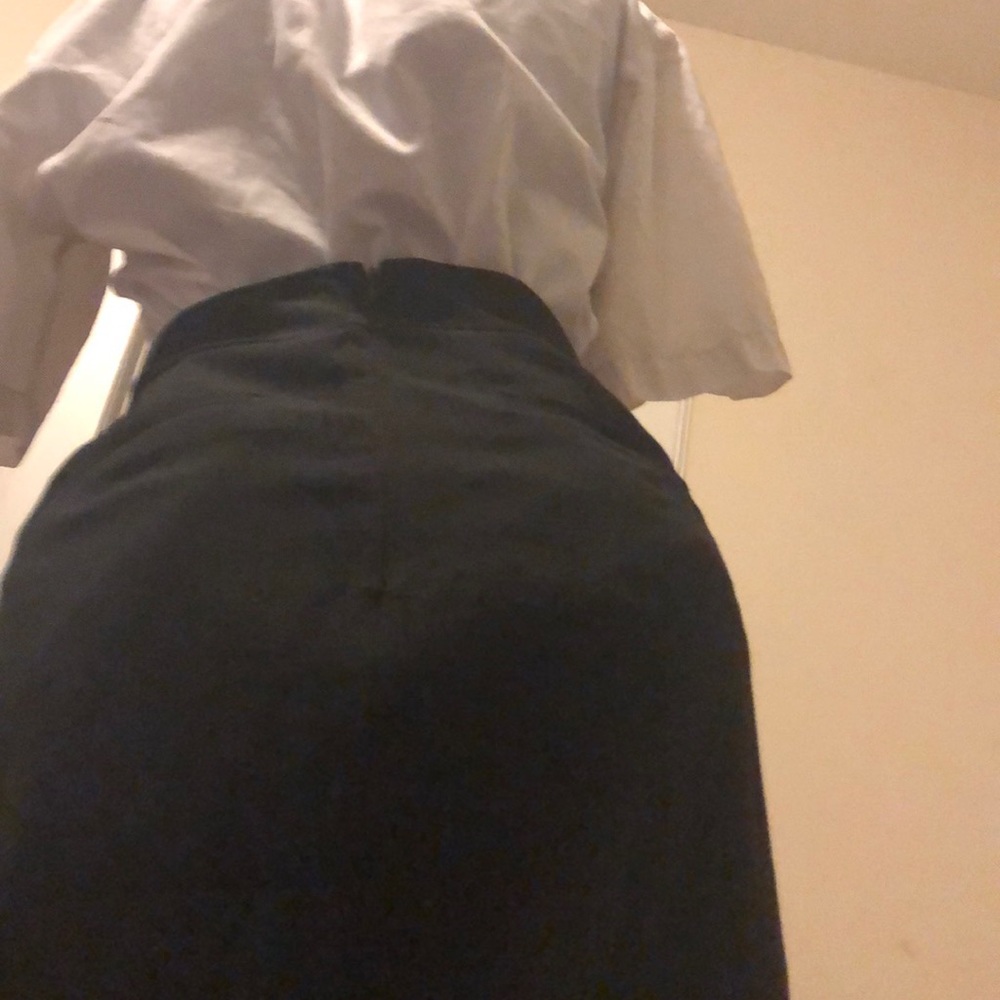 Monroe and Main Black Pencil Skirt